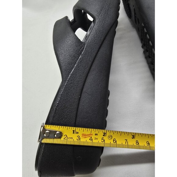 Crocs Women's Sanrah Wedge Strappy Sandals Black Size 11 - Picture 5 of 6